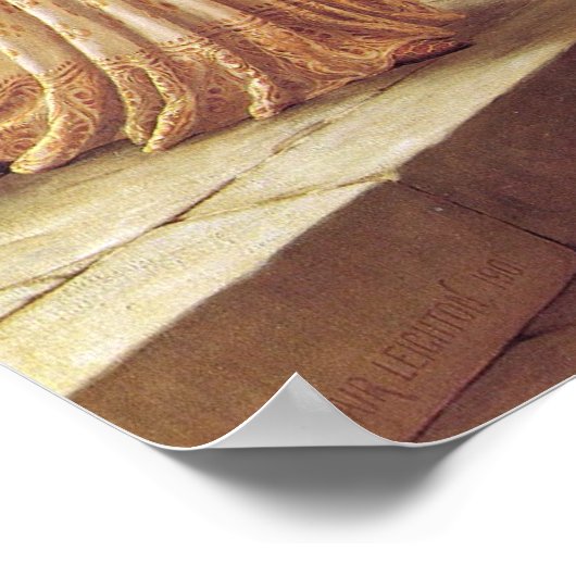 Edmund Blair Leighton: Het Accolade Poster (Hoek)