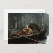 Edmund Blair Leighton in de tijd van Peril Briefkaart (Voorkant / Achterkant)