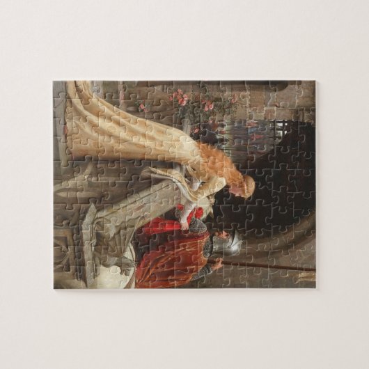 'Edmund Blair Leighton' schilderen Legpuzzel (Horizontaal)