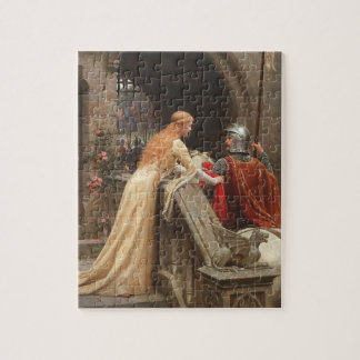 'Edmund Blair Leighton' schilderen Legpuzzel