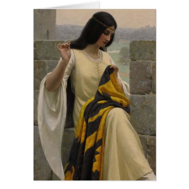 Edmund Blair Leighton Seamstress (Voorkant)