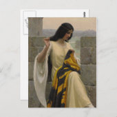 Edmund Blair Leighton Seamstress Briefkaart (Voorkant / Achterkant)