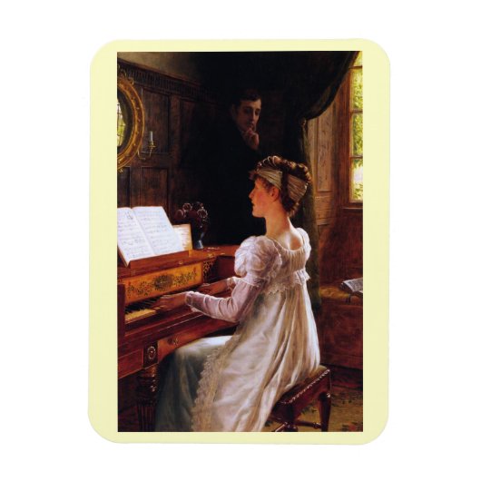 Edmund Blair Leighton, Victoriaans kunst op het ge Magneet (Verticaal)