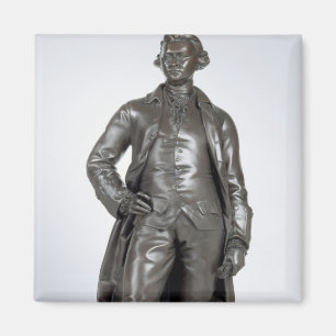 Edmund Burke (1729-97) 1865 (brons) Magneet