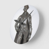 Edmund Burke (1729-97) 1865 (brons) Ronde Klok (Hoek)