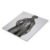 Edmund Burke (1729-97) 1865 (brons) Tegeltje (Zijkant)