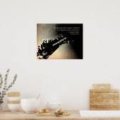 Edmund Burke Quote Poster (Keuken)