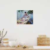 Edmund Charles Tarbell Moeder en Kind in een boot Poster (Keuken)