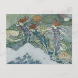 Edmund Dulac De Tempest Zeemeerminnen Briefkaart