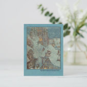 Edmund Dulac Illustratie van de sneeuwkoningin Briefkaart (Staand voorkant)