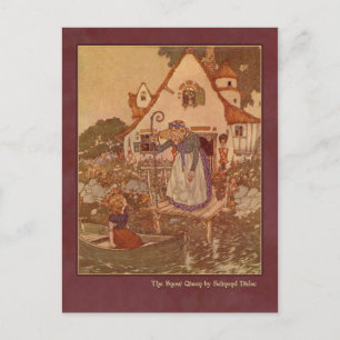 Edmund Dulac Illustratie van de sneeuwkoningin Briefkaart