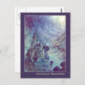 Edmund Dulac illustreert Edgar Allan Poe Briefkaart (Voorkant / Achterkant)