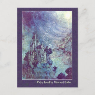 Edmund Dulac illustreert Edgar Allan Poe Briefkaart