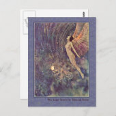 Edmund Dulac illustreert Edgar Allan Poe Briefkaart (Voorkant / Achterkant)