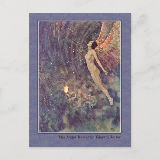 Edmund Dulac illustreert Edgar Allan Poe Briefkaart (Voorkant)