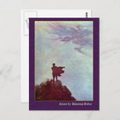 Edmund Dulac illustreert Edgar Allan Poe Briefkaart (Voorkant / Achterkant)