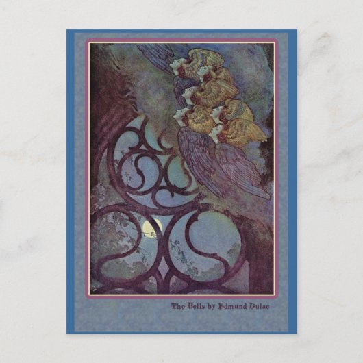 Edmund Dulac illustreert Edgar Allan Poe Briefkaart (Voorkant)