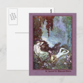 Edmund Dulac illustreert Edgar Allan Poe Briefkaart (Voorkant / Achterkant)
