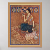 Edmund Dulac "Scheherazade" ca. 1909 Poster (Voorkant)