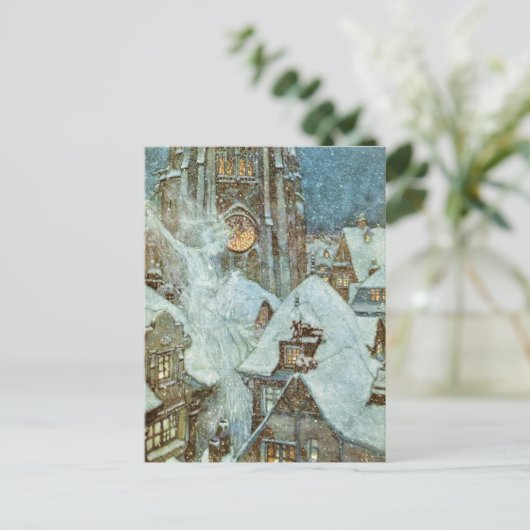  Edmund Dulac Snow Queen Briefkaart (Staand voorkant)