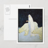 Edmund Dulac - The Snow Maiden Briefkaart (Voorkant / Achterkant)