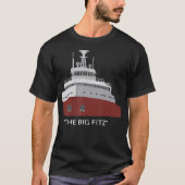 Edmund Fitzgerald Big Fitz Nautical T-shirt (Voorkant)