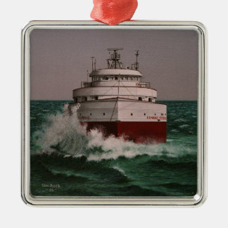 Edmund Fitzgerald by Tom Rock Metalen Ornament