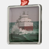 Edmund Fitzgerald door Tom Rock Metalen Ornament (Links)