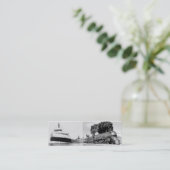 Edmund Fitzgerald en de stoommachine Mini Visitekaartje (Staand voorkant)