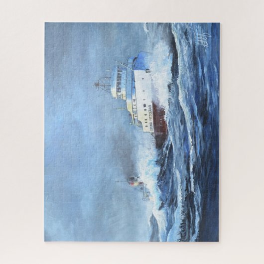 Edmund Fitzgerald Jigzaag Puzzle Legpuzzel (Verticaal)