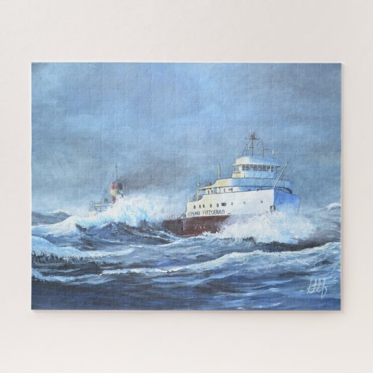 Edmund Fitzgerald Jigzaag Puzzle Legpuzzel (Horizontaal)