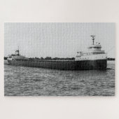Edmund Fitzgerald op St. Clair River Original Legpuzzel (Horizontaal)