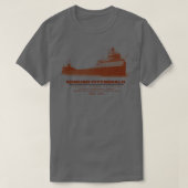 Edmund Fitzgerald T-shirt (Design voorkant)