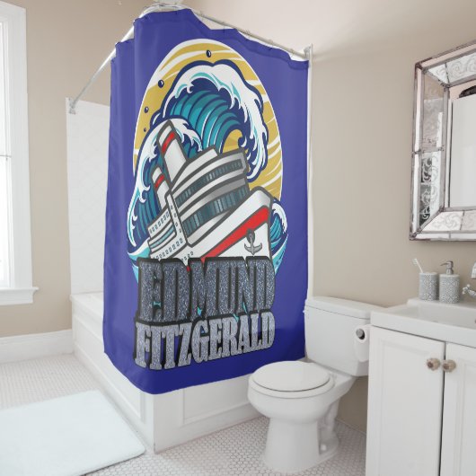 Edmund Fitzgerald | Tribute to the Legendary Ship Douchegordijn (In situ)