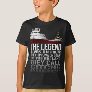 Edmund Fitzgerald Unisex voor mannen en vrouwen. T-shirt