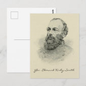 Edmund Kirby Smith Briefkaart (Voorkant / Achterkant)