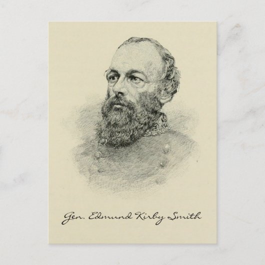 Edmund Kirby Smith Briefkaart (Voorkant)