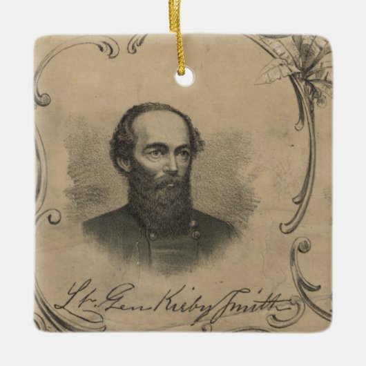 Edmund Kirby Smith Keramisch Ornament (Voorkant)