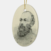 Edmund Kirby Smith Keramisch Ornament (Links)