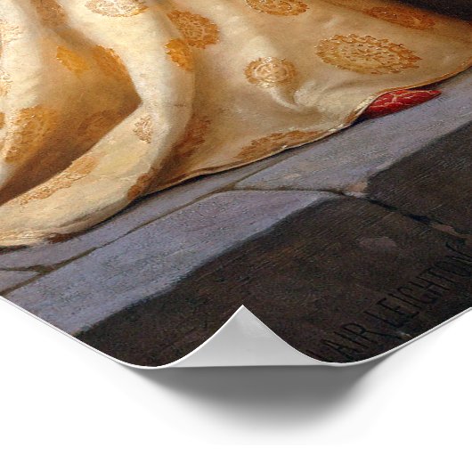 Edmund Leighton God Speed Poster (Hoek)