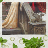 Edmund Leighton God Speed Theedoek (Gevouwen)