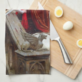 Edmund Leighton God Speed Theedoek (Quarter Fold)