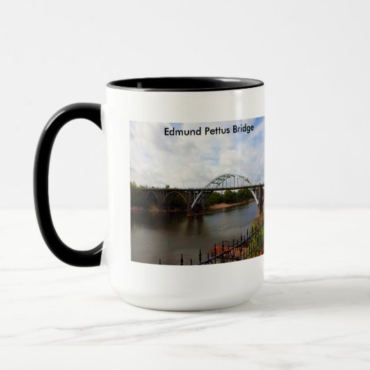 Edmund Pettus Bridge in Selma, Alabama Mok (Links)