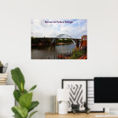 Edmund Pettus Bridge in Selma, Alabama Poster (Thuiskantoor)