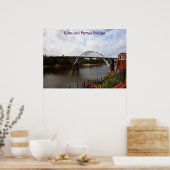 Edmund Pettus Bridge in Selma, Alabama Poster (Keuken)