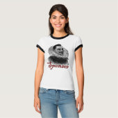 Edmund Spenser Etching T-shirt (Voorkant volledig)