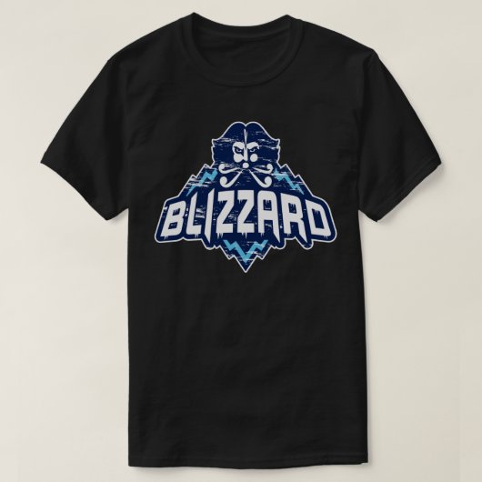edmundston blizzard Hockey Classic T Shirt (Design voorkant)