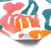 Edna de Haan | Waterverf bloemenkip Perfect Poster (Hoek)