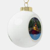 Edna G. ball of snowflake ornament (Links)