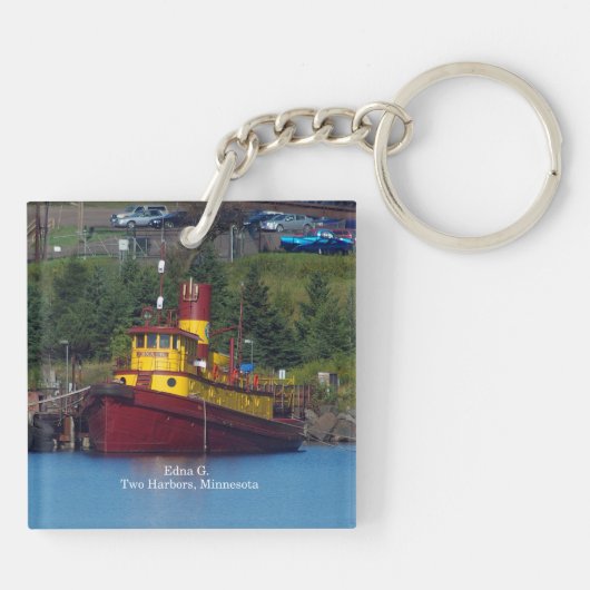 Edna G.-sleutelketen Sleutelhanger (Achterkant)